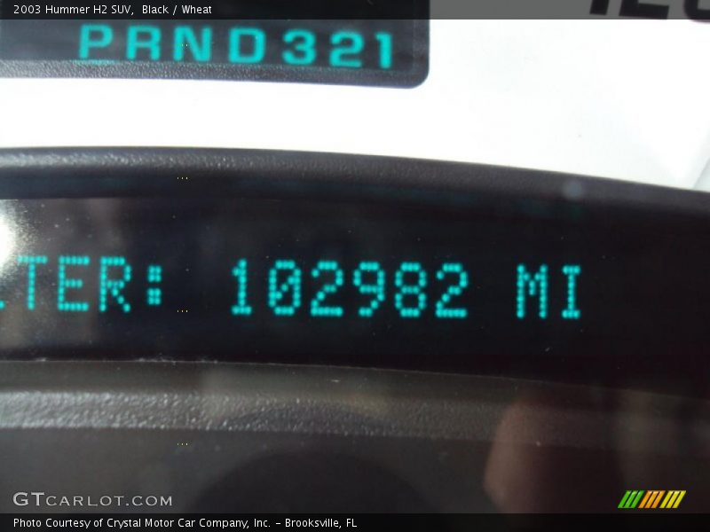 Black / Wheat 2003 Hummer H2 SUV