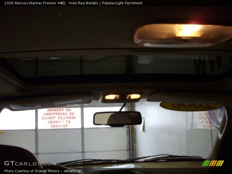 Vivid Red Metallic / Pebble/Light Parchment 2006 Mercury Mariner Premier 4WD