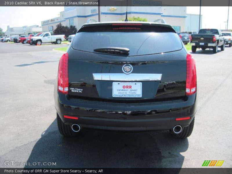 Black Raven / Shale/Brownstone 2010 Cadillac SRX V6