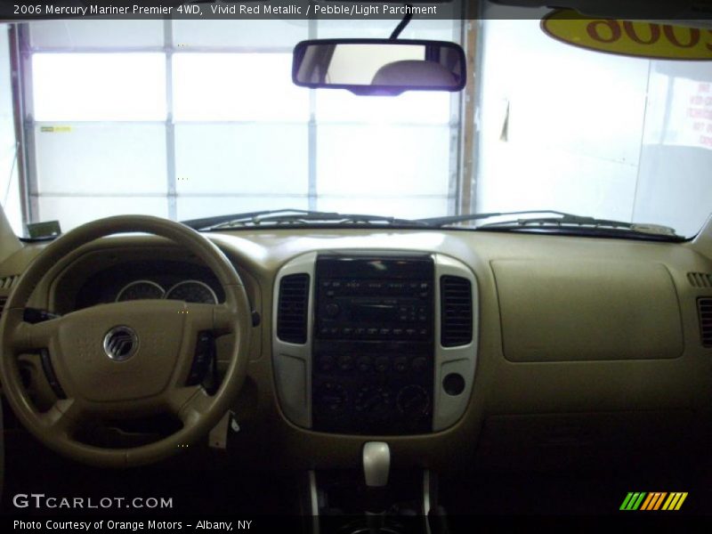 Vivid Red Metallic / Pebble/Light Parchment 2006 Mercury Mariner Premier 4WD