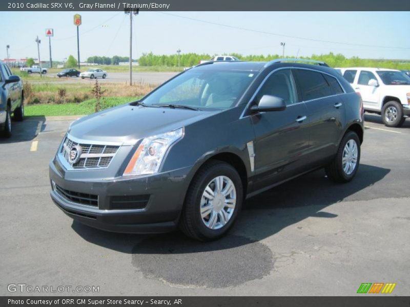 Gray Flannel / Titanium/Ebony 2010 Cadillac SRX V6