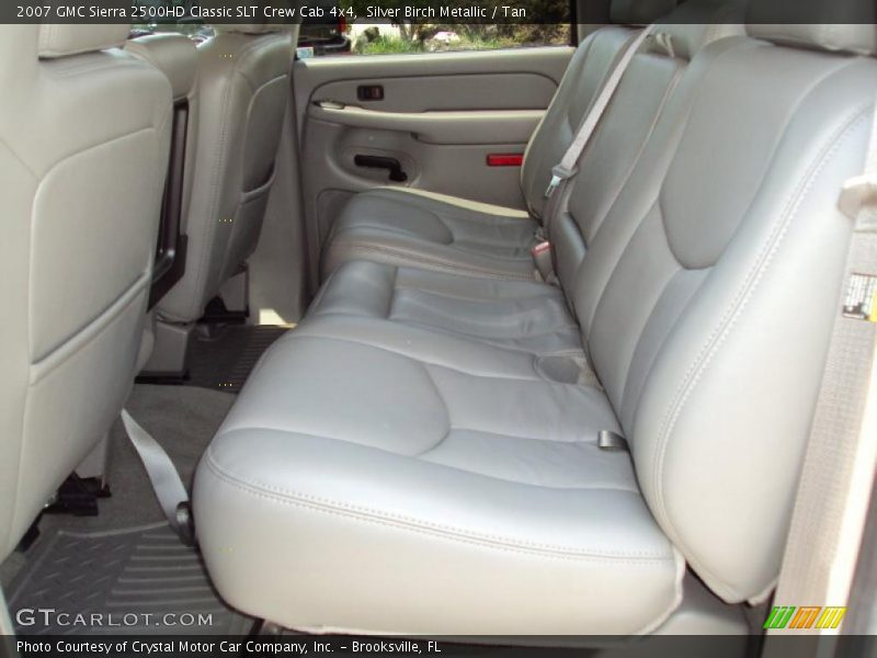 Silver Birch Metallic / Tan 2007 GMC Sierra 2500HD Classic SLT Crew Cab 4x4