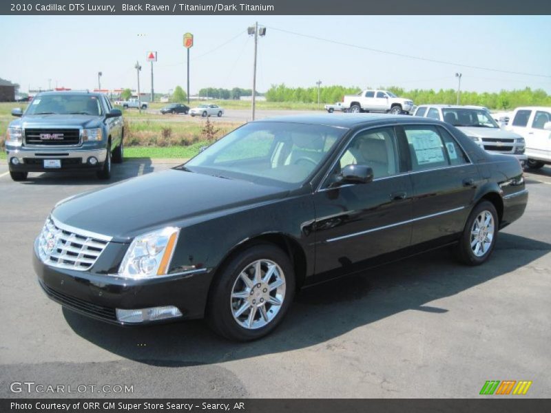 Black Raven / Titanium/Dark Titanium 2010 Cadillac DTS Luxury