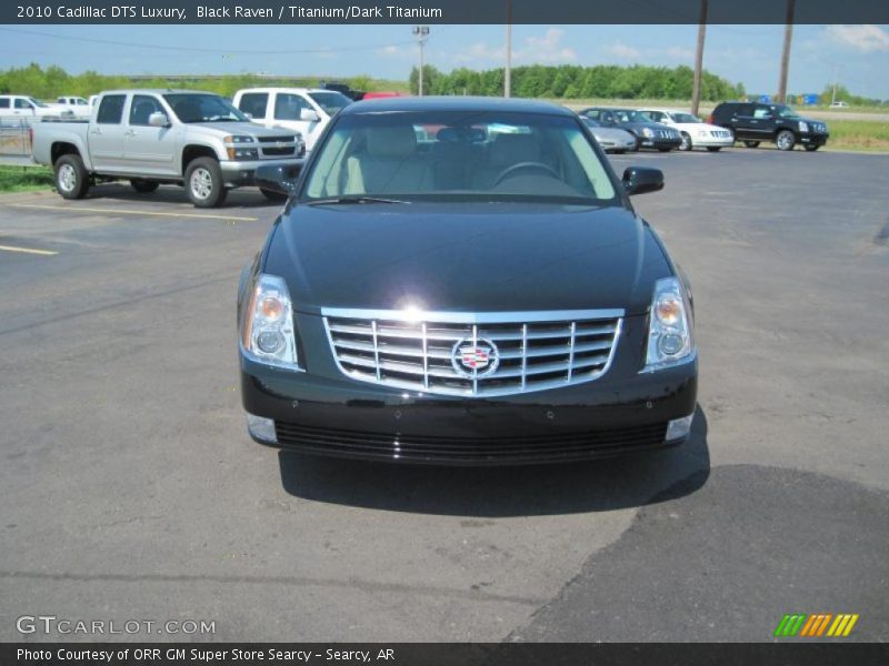 Black Raven / Titanium/Dark Titanium 2010 Cadillac DTS Luxury