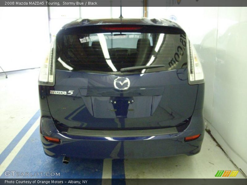Stormy Blue / Black 2008 Mazda MAZDA5 Touring
