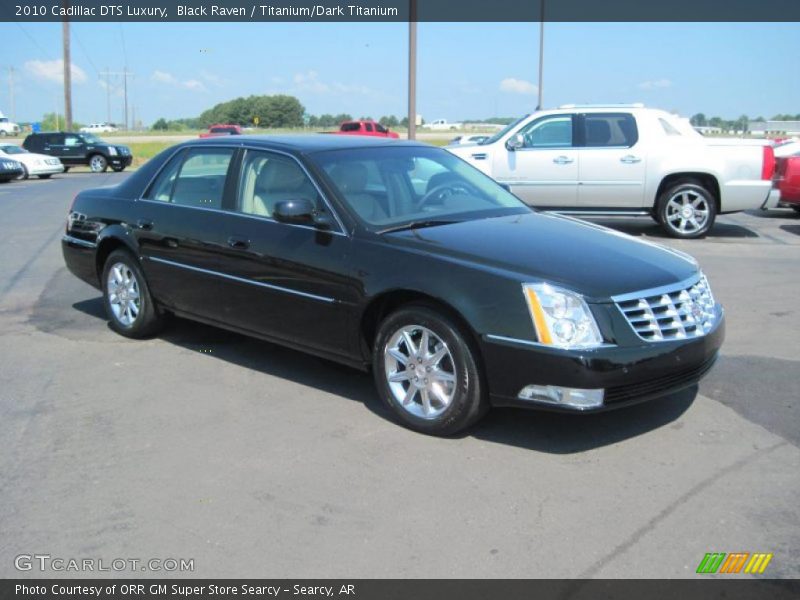Black Raven / Titanium/Dark Titanium 2010 Cadillac DTS Luxury