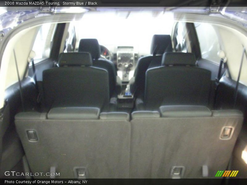 Stormy Blue / Black 2008 Mazda MAZDA5 Touring