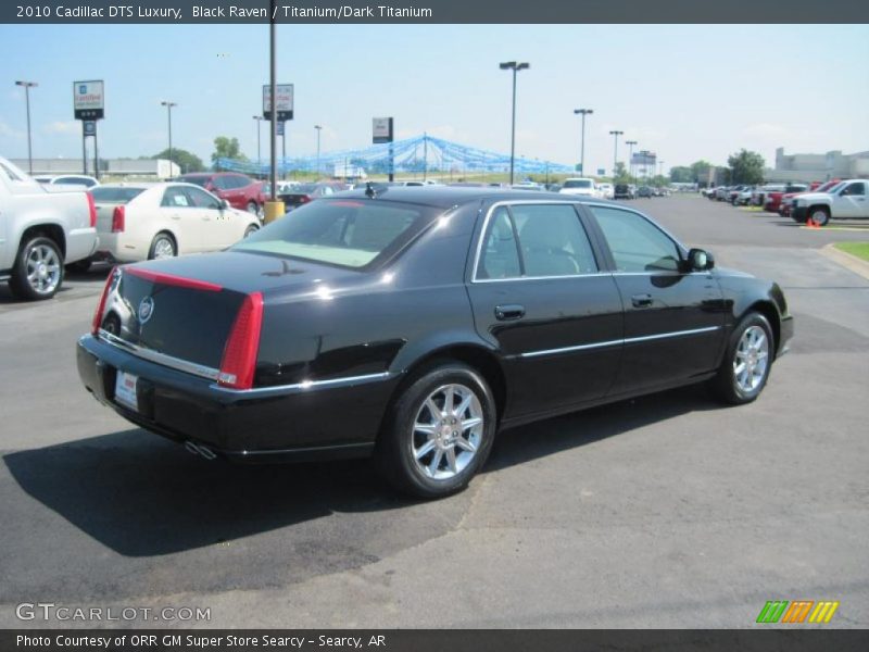 Black Raven / Titanium/Dark Titanium 2010 Cadillac DTS Luxury