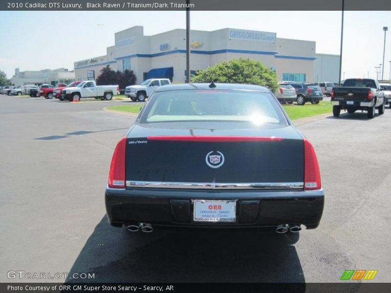Black Raven / Titanium/Dark Titanium 2010 Cadillac DTS Luxury