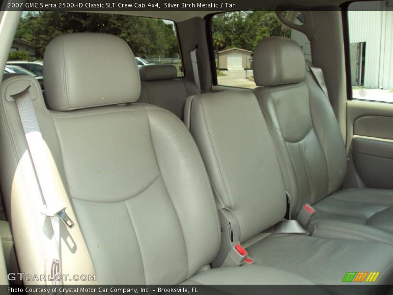 Silver Birch Metallic / Tan 2007 GMC Sierra 2500HD Classic SLT Crew Cab 4x4