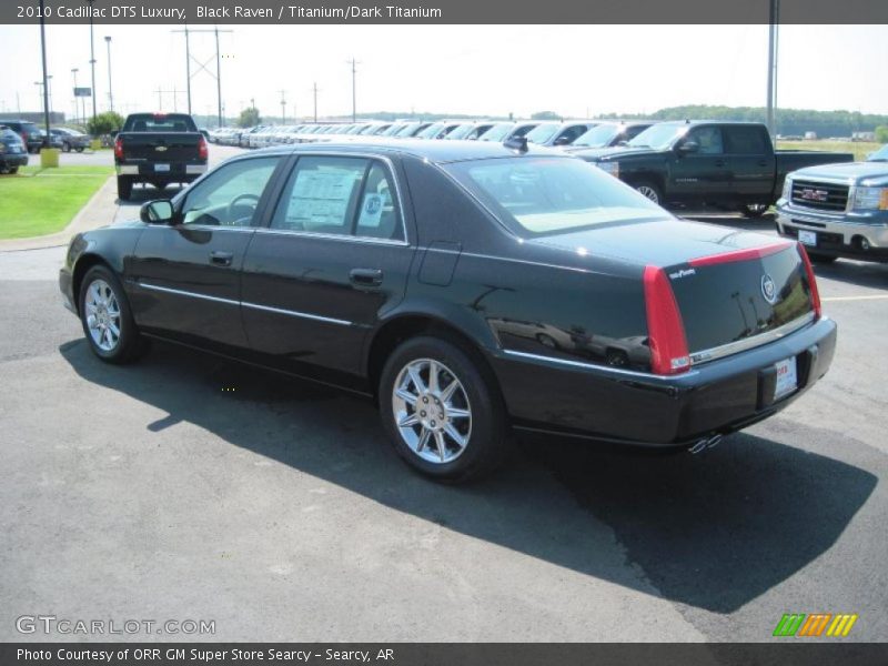 Black Raven / Titanium/Dark Titanium 2010 Cadillac DTS Luxury