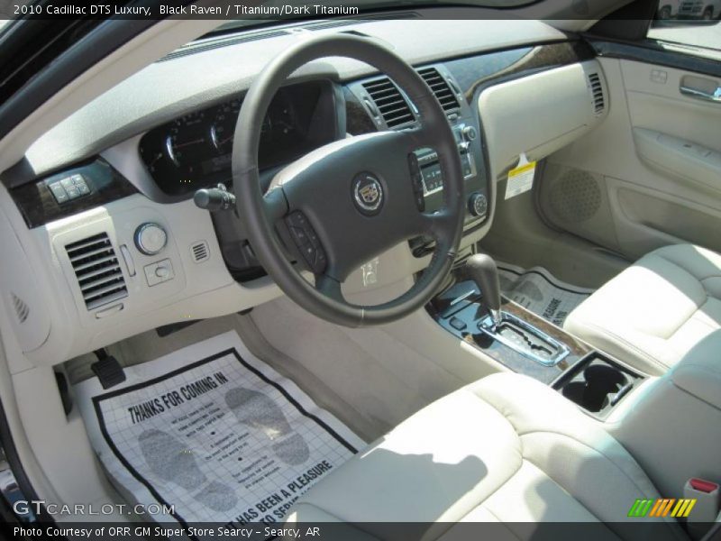 Black Raven / Titanium/Dark Titanium 2010 Cadillac DTS Luxury