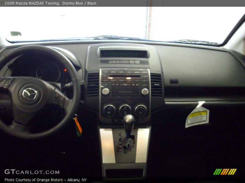 Stormy Blue / Black 2008 Mazda MAZDA5 Touring