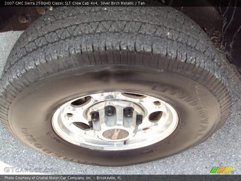Silver Birch Metallic / Tan 2007 GMC Sierra 2500HD Classic SLT Crew Cab 4x4