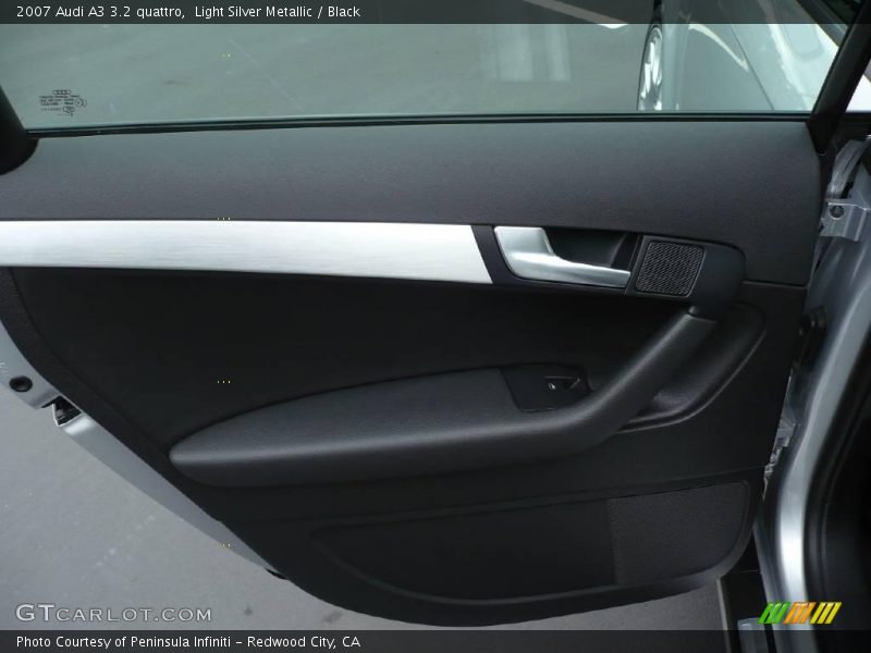 Light Silver Metallic / Black 2007 Audi A3 3.2 quattro