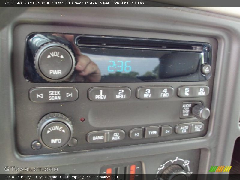 Silver Birch Metallic / Tan 2007 GMC Sierra 2500HD Classic SLT Crew Cab 4x4