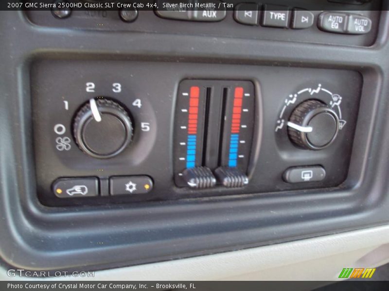 Silver Birch Metallic / Tan 2007 GMC Sierra 2500HD Classic SLT Crew Cab 4x4