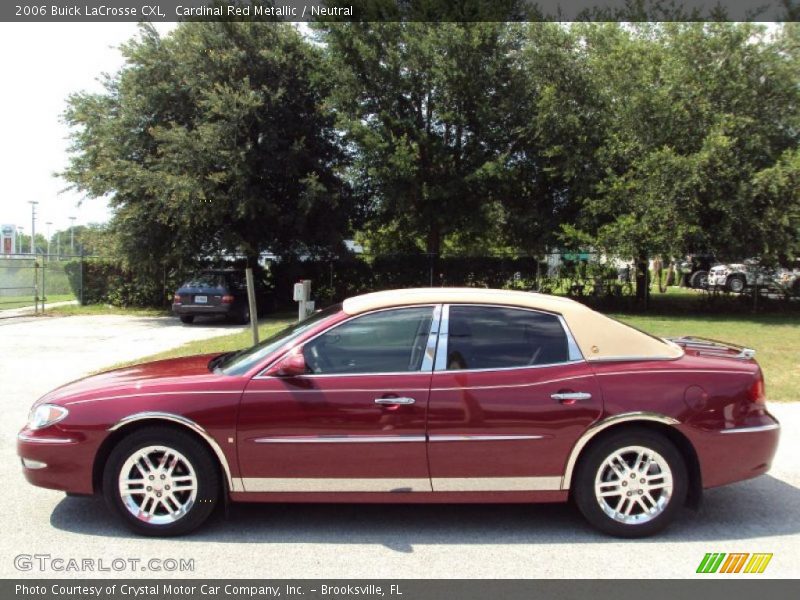 Cardinal Red Metallic / Neutral 2006 Buick LaCrosse CXL