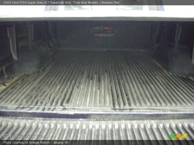 True Blue Metallic / Medium Flint 2003 Ford F350 Super Duty XLT SuperCab 4x4
