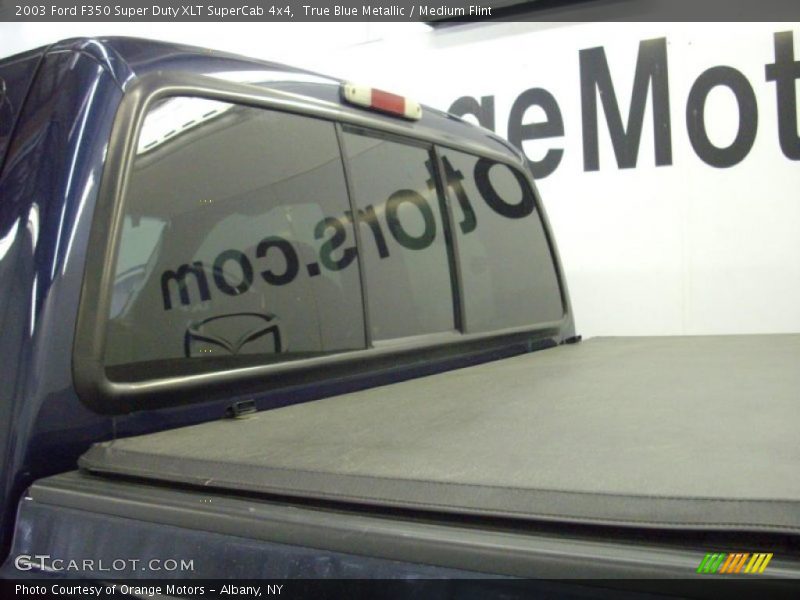 True Blue Metallic / Medium Flint 2003 Ford F350 Super Duty XLT SuperCab 4x4