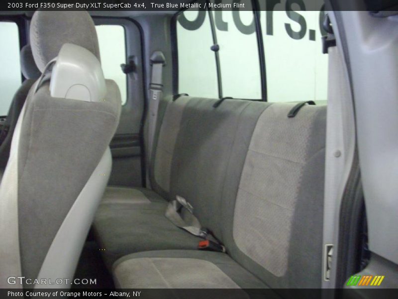 True Blue Metallic / Medium Flint 2003 Ford F350 Super Duty XLT SuperCab 4x4