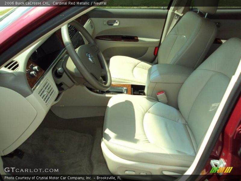 Cardinal Red Metallic / Neutral 2006 Buick LaCrosse CXL