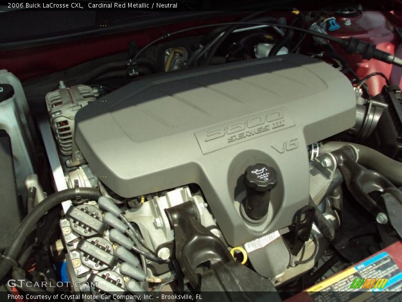 Cardinal Red Metallic / Neutral 2006 Buick LaCrosse CXL