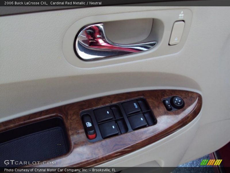 Cardinal Red Metallic / Neutral 2006 Buick LaCrosse CXL
