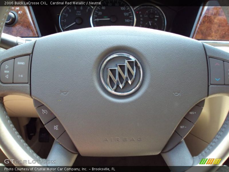 Cardinal Red Metallic / Neutral 2006 Buick LaCrosse CXL