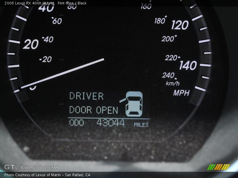 Flint Mica / Black 2006 Lexus RX 400h Hybrid