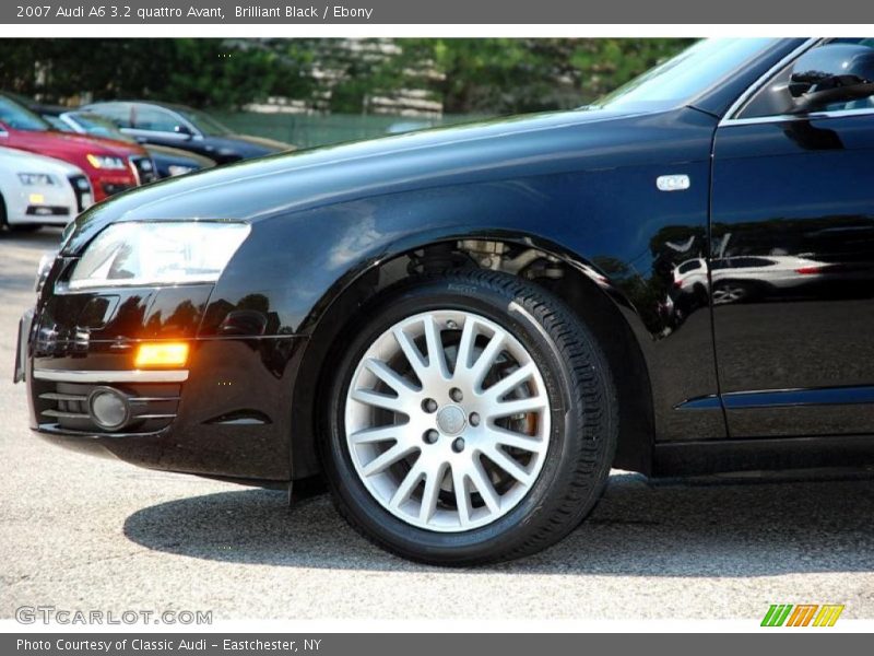 Brilliant Black / Ebony 2007 Audi A6 3.2 quattro Avant