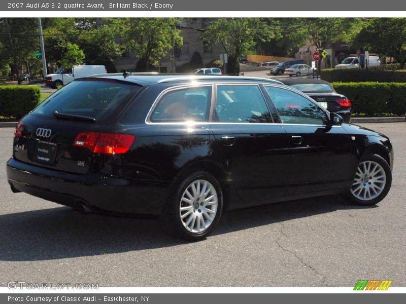 Brilliant Black / Ebony 2007 Audi A6 3.2 quattro Avant