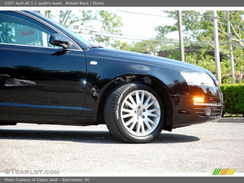 Brilliant Black / Ebony 2007 Audi A6 3.2 quattro Avant