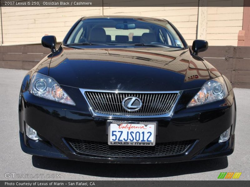 Obsidian Black / Cashmere 2007 Lexus IS 250