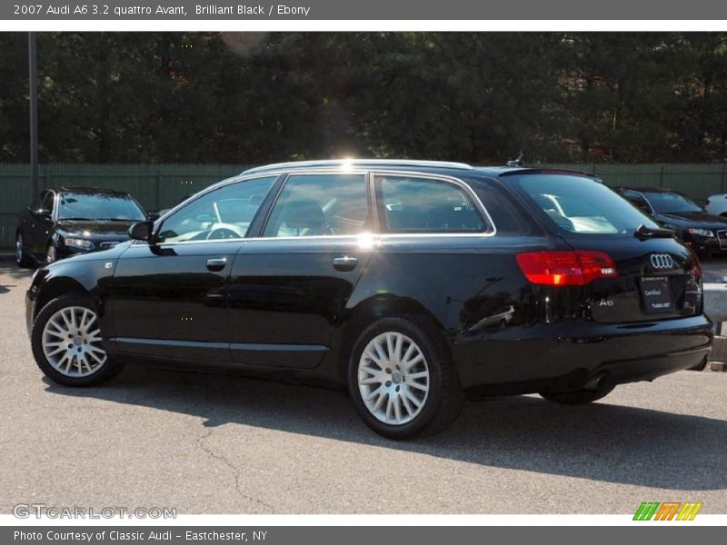 Brilliant Black / Ebony 2007 Audi A6 3.2 quattro Avant