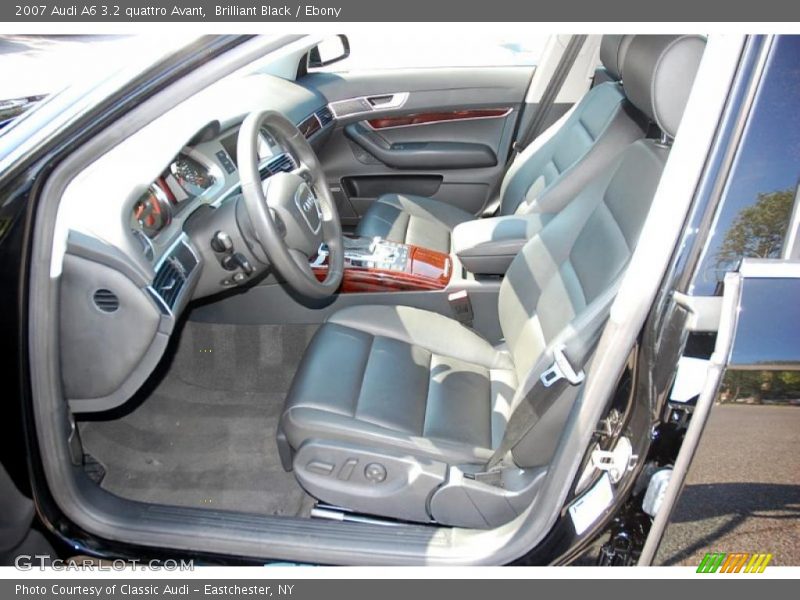 Brilliant Black / Ebony 2007 Audi A6 3.2 quattro Avant
