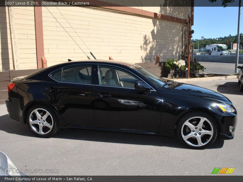 Obsidian Black / Cashmere 2007 Lexus IS 250