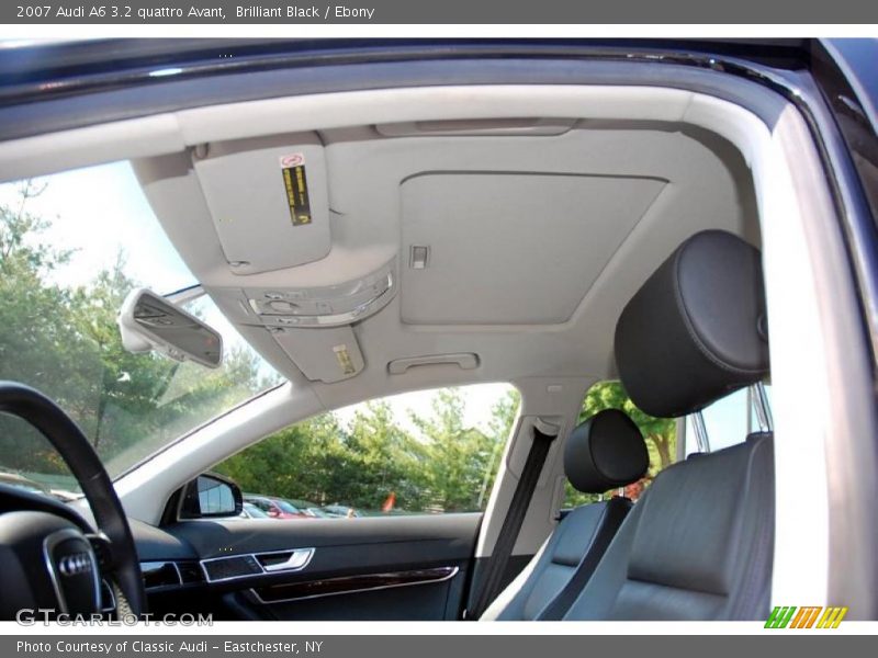 Brilliant Black / Ebony 2007 Audi A6 3.2 quattro Avant