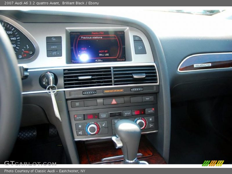 Brilliant Black / Ebony 2007 Audi A6 3.2 quattro Avant