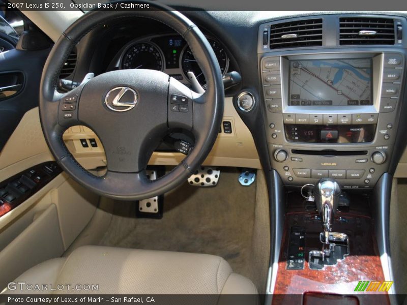 Obsidian Black / Cashmere 2007 Lexus IS 250