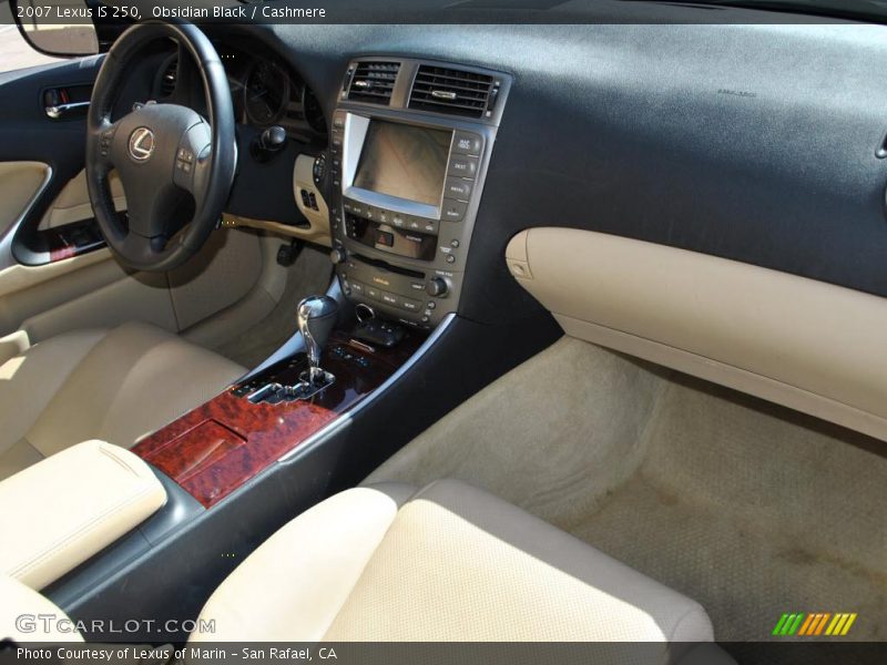 Obsidian Black / Cashmere 2007 Lexus IS 250