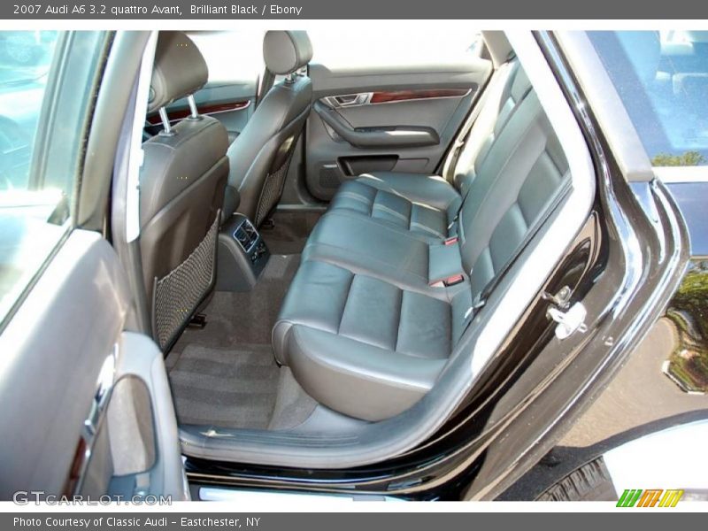 Brilliant Black / Ebony 2007 Audi A6 3.2 quattro Avant