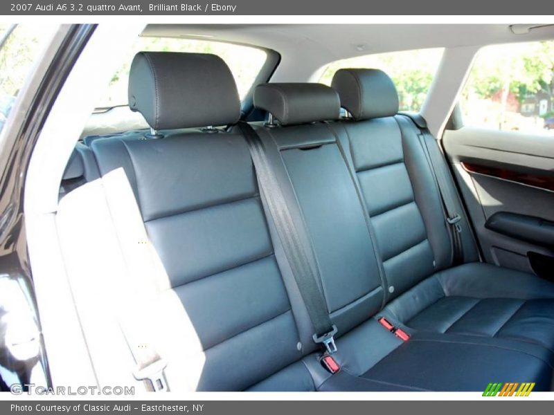 Brilliant Black / Ebony 2007 Audi A6 3.2 quattro Avant