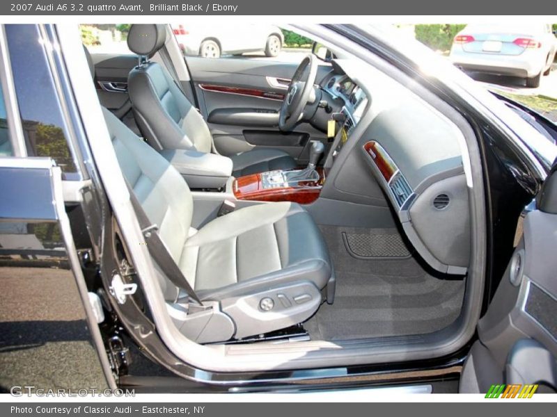 Brilliant Black / Ebony 2007 Audi A6 3.2 quattro Avant