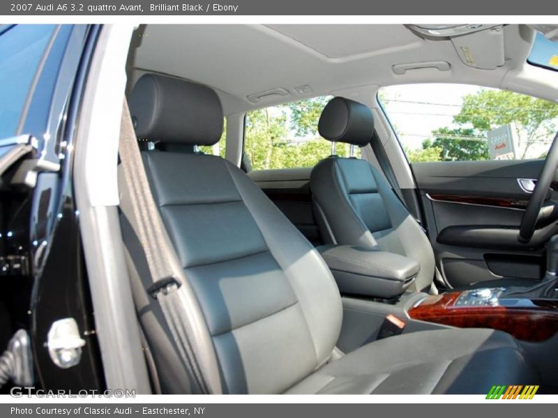 Brilliant Black / Ebony 2007 Audi A6 3.2 quattro Avant