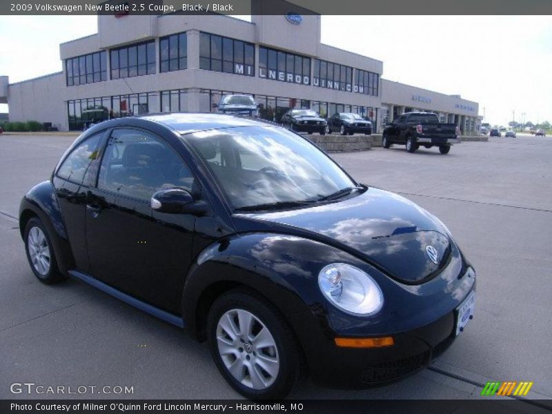 Black / Black 2009 Volkswagen New Beetle 2.5 Coupe