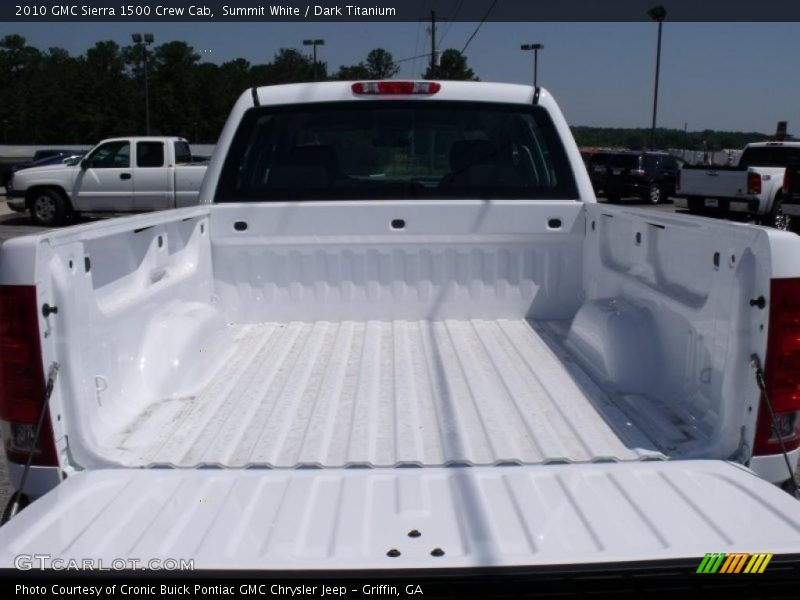Summit White / Dark Titanium 2010 GMC Sierra 1500 Crew Cab
