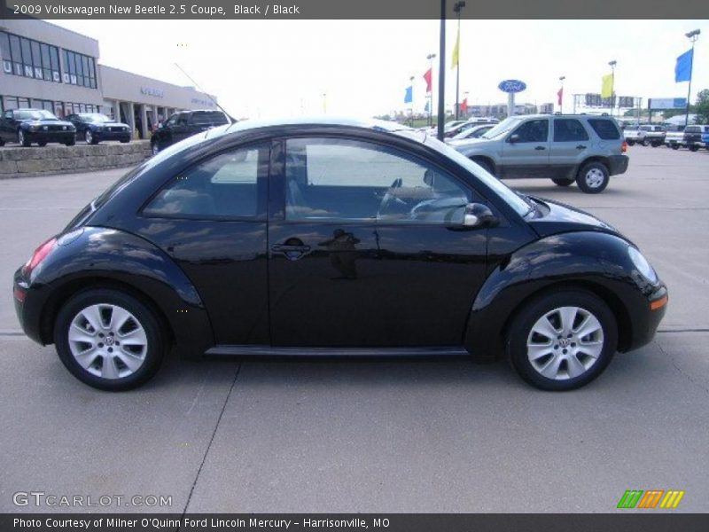 Black / Black 2009 Volkswagen New Beetle 2.5 Coupe