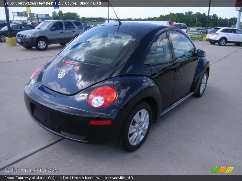 Black / Black 2009 Volkswagen New Beetle 2.5 Coupe