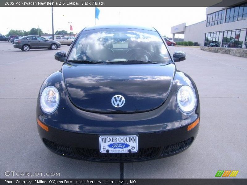 Black / Black 2009 Volkswagen New Beetle 2.5 Coupe